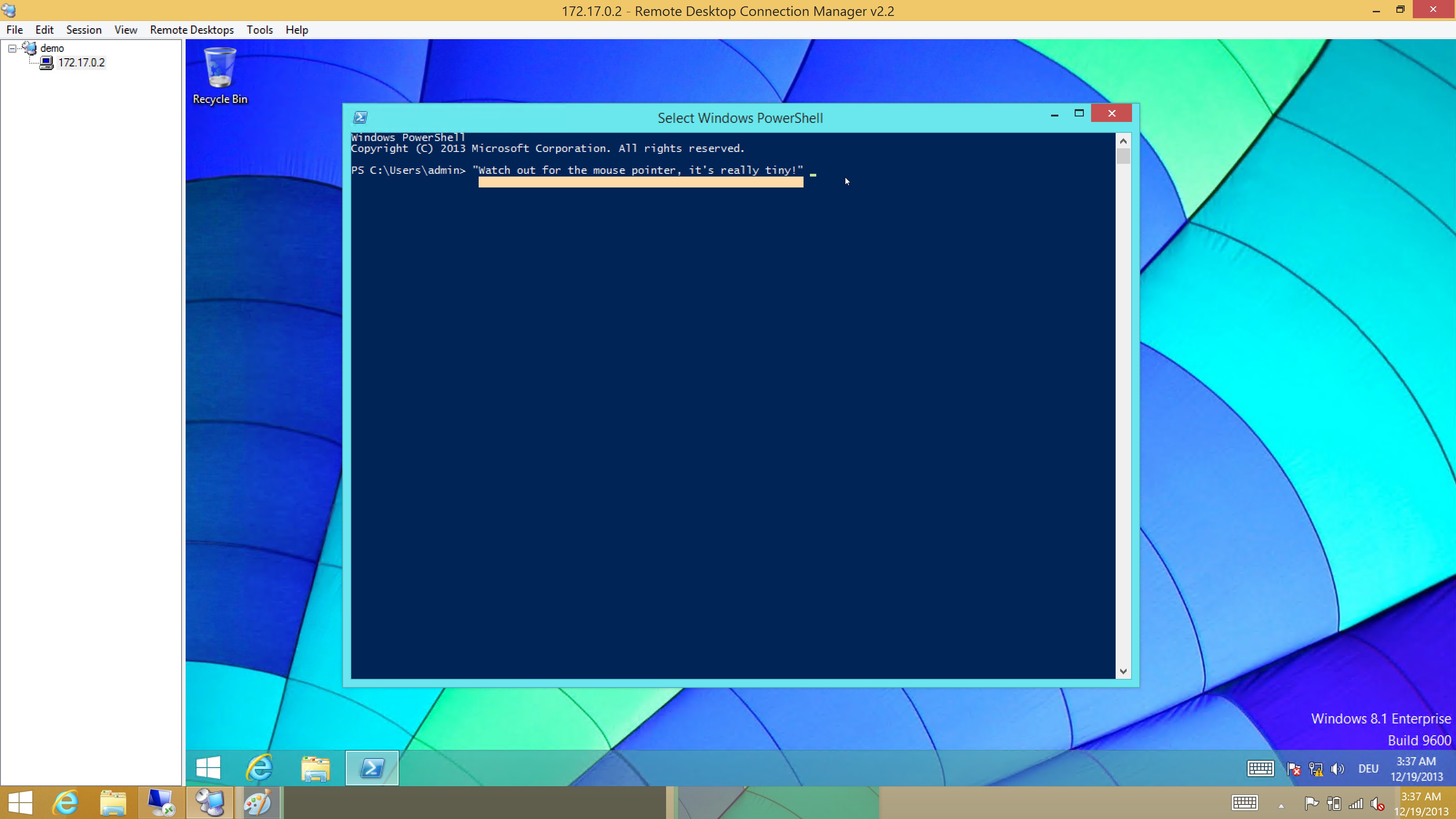  [3200x1800px, 200%] Remote Desktop Connection Manager: kurz gesagt, die Skalierung funktioniert - perfekt ist aber anders.