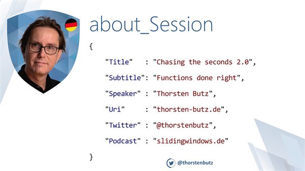 Chasing the seconds 2.0: Functions done right
